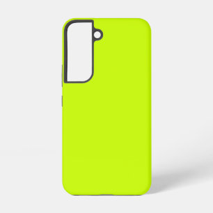 Coque Samsung Galaxy Couleur solide de chaux électrique