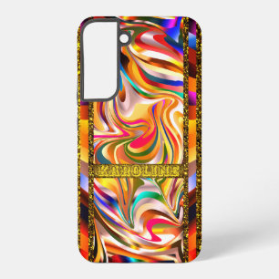 Coque Samsung Galaxy Couleurs Abstraites élégantes