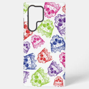 Coque Samsung Galaxy Crânes Couronnés Vintage