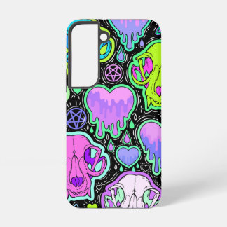 Coque Samsung Galaxy Crânes de chats psychédéliques