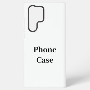Coque Samsung Galaxy Créez Votre Propre Promotion de Marque Simple