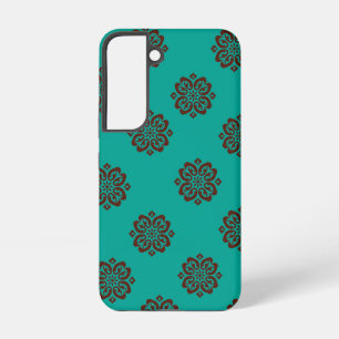 Coque Samsung Galaxy "Crimson Scrolls - Bold Elegance"