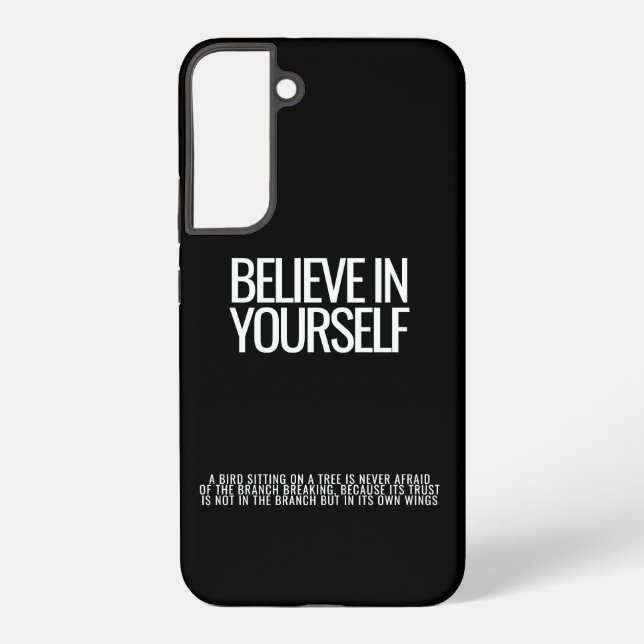 Coque Samsung Galaxy Croyez en vous Motivational Samsung Galaxy (Verso)