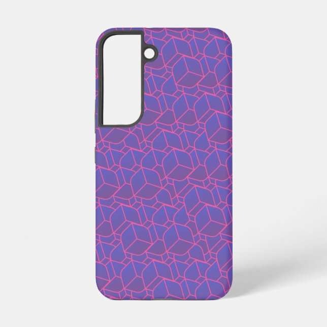 Coque Samsung Galaxy Cubes électriques (Verso)