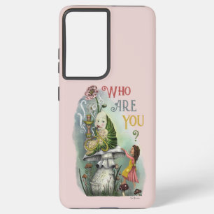 Coque Samsung Galaxy Cute Pink Caterpillar à Alice au Pays des merveill
