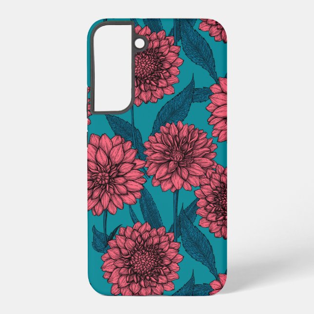 Coque Samsung Galaxy Dahlias (Verso)