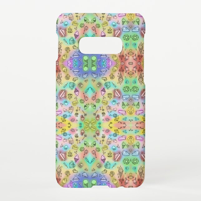 COQUE SAMSUNG GALAXY  DÉLICIEUX DESSERTS D'ÉTÉ MOTIF (Dos)
