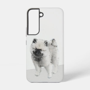 Coque Samsung Galaxy Dessin Keeshond Chiot - Joli dessin original Chien