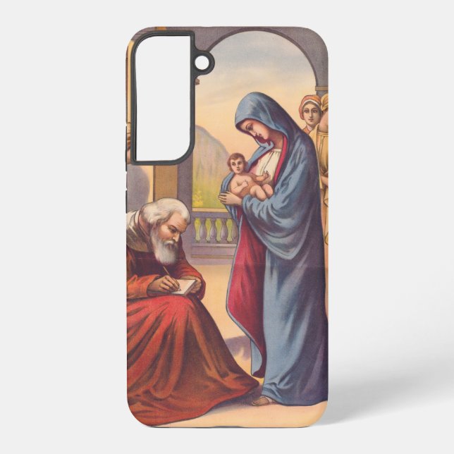 Coque Samsung Galaxy Donner un nom à l'enfant Jean (Verso)