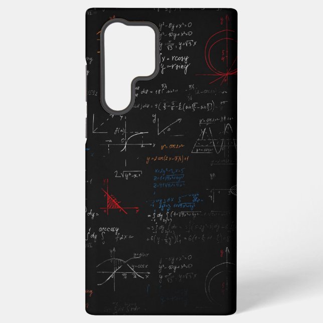 Coque Samsung Galaxy Dossier téléphonique Math (Verso)