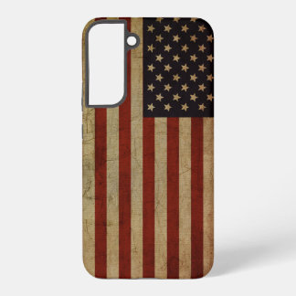 Coque Samsung Galaxy Drapeau américain vintage Grunge