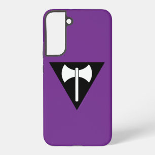 Coque Samsung Galaxy Drapeau de fierté lesbienne SlipperyJoe's Labrys h