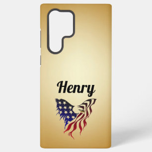 Coque Samsung Galaxy Drapeau de l'aigle d'Henry