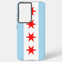 Drapeau Samsung Galaxy S21 Ultra Coque de Chicago