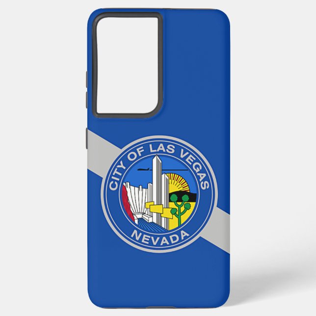 Coque Samsung Galaxy Drapeau Samsung Galaxy S21 Ultra Coque Las Vegas (Verso)
