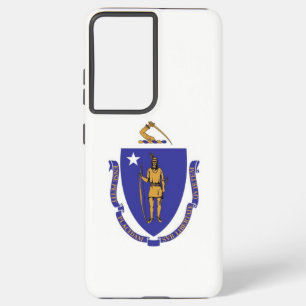 Coque Samsung Galaxy Drapeau Samsung Galaxy S21 Ultra Coque Massachuset