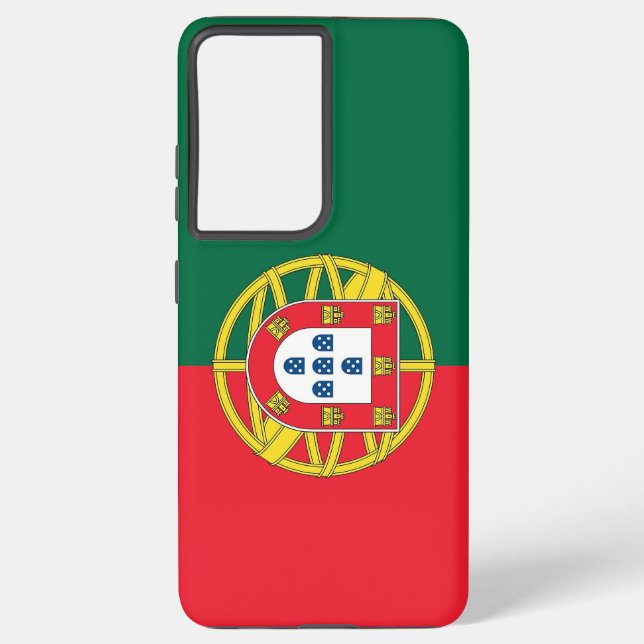 Coque Samsung Galaxy Drapeau Samsung Galaxy S21 Ultra Coque Portugal (Verso)