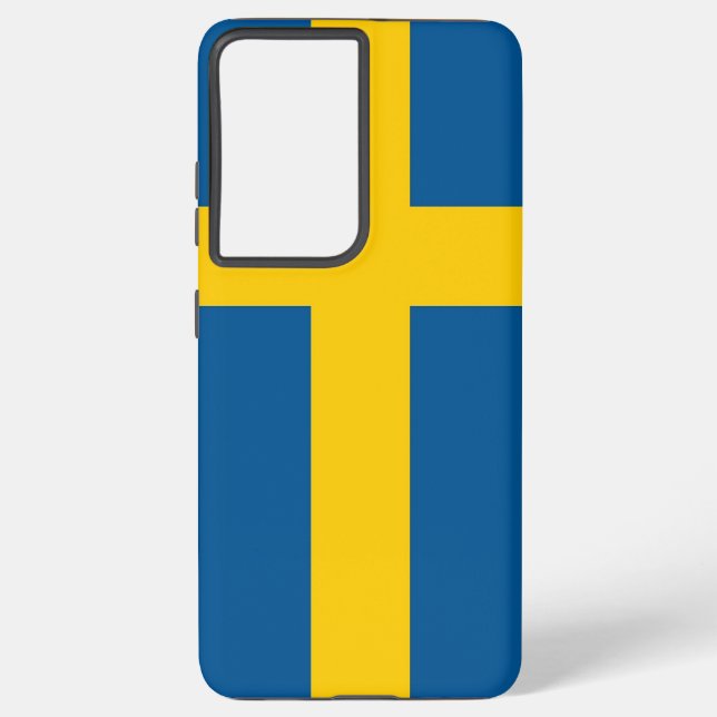 Coque Samsung Galaxy Drapeau Samsung Galaxy S21 Ultra Coque Suède (Verso)