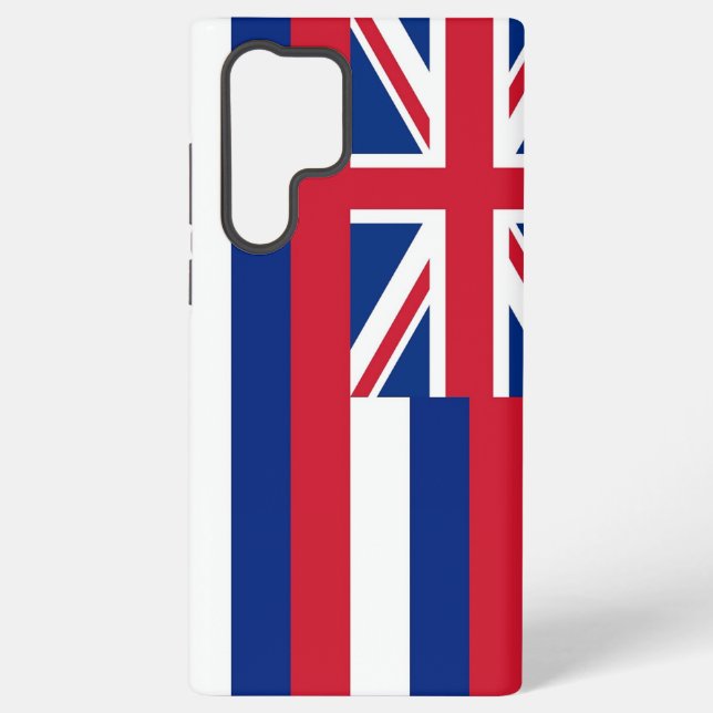 Coque Samsung Galaxy Drapeau Samsung Galaxy S22 Ultra Coque d'Hawaii (Verso)