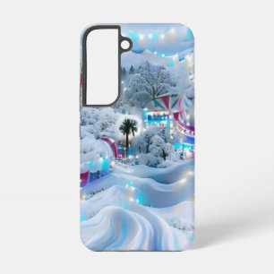 Coque Samsung Galaxy Dreamy Winter Wonderland Lumières