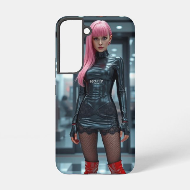 Coque Samsung Galaxy Droide de sécurité (Verso)