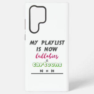 Coque Samsung Galaxy Drôle Nouveau Père/Mère Playlist