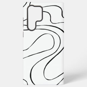 Coque Samsung Galaxy Ebb et flux 2 - Noir et blanc