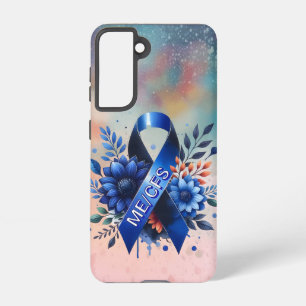 Coque Samsung Galaxy Écéphalomyélite myalgique Ruban de sensibilisation