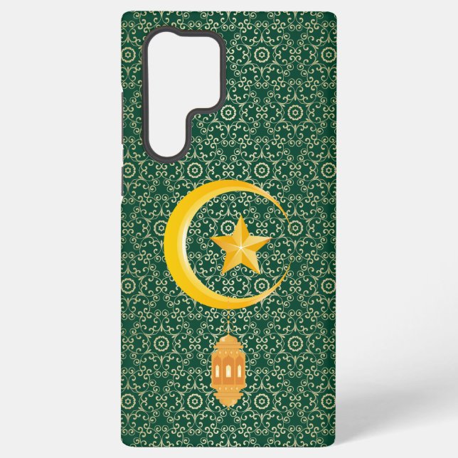 Coque Samsung Galaxy Eid al Fitr Moubarak Ramadan Kareem Moon Star (Verso)