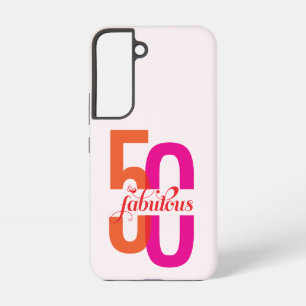 Coque Samsung Galaxy Elégant Cinquante & Fantastique 50e Anniversaire