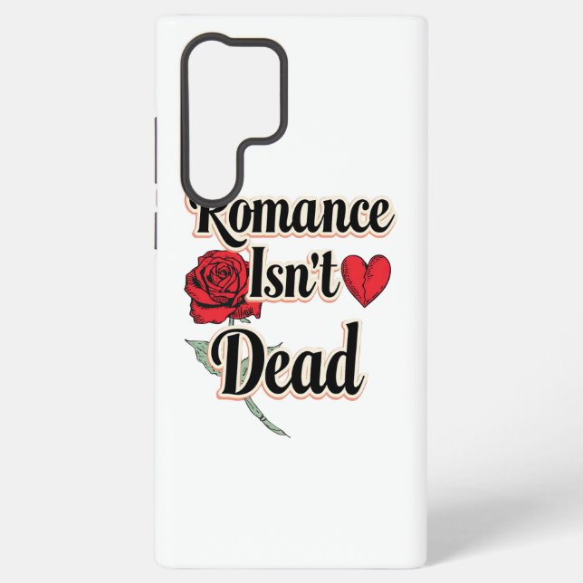 Coque Samsung Galaxy Elegant Hopeless Romantic Quote (Verso)