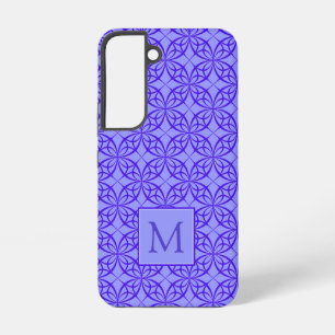 Coque Samsung Galaxy Élégant Motif de fibres violettes