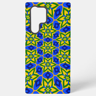 Coque Samsung Galaxy Élégant Motif Fleurs Abstraites