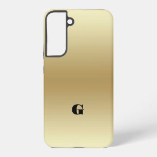 Coque Samsung Galaxy Elégant Teal or Lumière Personnalisé