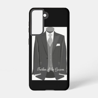Coque Samsung Galaxy Elegant Wedding Tuxedo Suit Father of the Groom