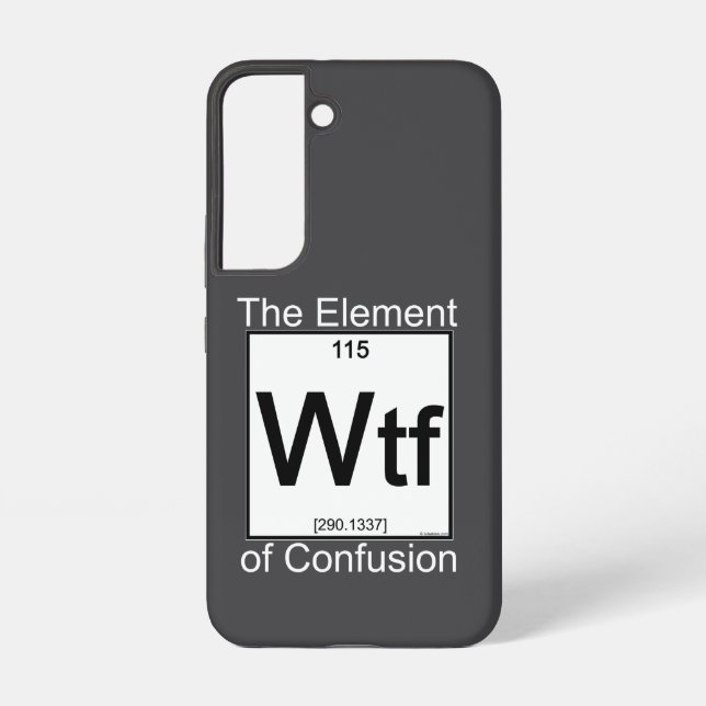 Coque Samsung Galaxy Élément WTF (Verso)