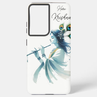 Coque Samsung Galaxy Embrassez la spiritualité avec Krishna Print Desig