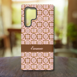 Coque Samsung Galaxy Emma de Jane Austen Citations personnalisées