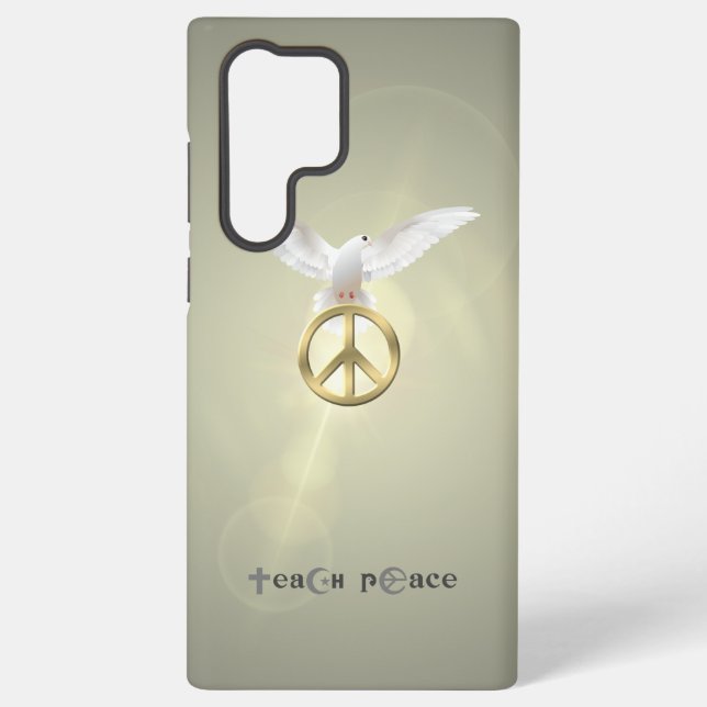 Coque Samsung Galaxy Enseigner la paix | (Verso)