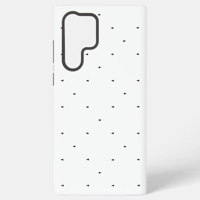 Coque Samsung Galaxy Ensemble de dossiers à motif triangulaire minimali (Verso)