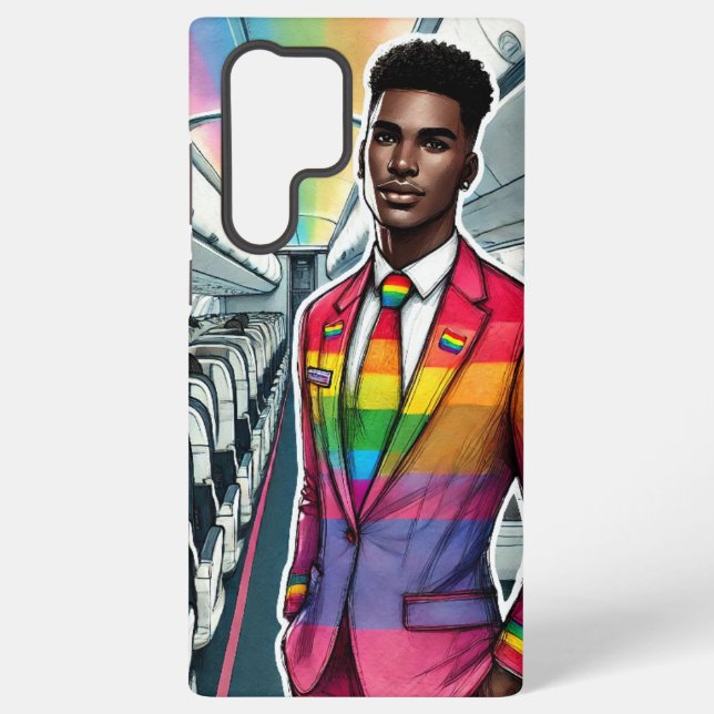 Coque Samsung Galaxy Équipage aérien no 2 (Verso)