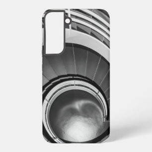 Coque Samsung Galaxy Escalier circulaire BW