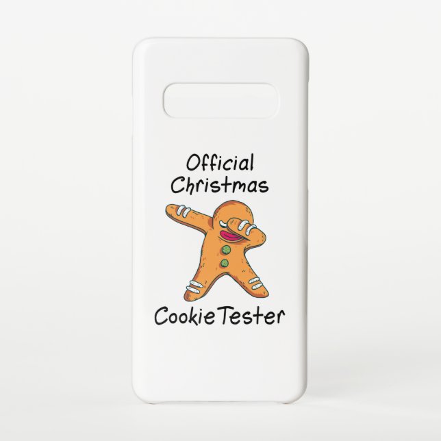 Coque Samsung Galaxy Essai officiel de cookie de Noël (Dos)