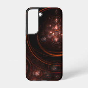 Coque Samsung Galaxy Étoiles cramoisies en orbite - Art cosmique abstra