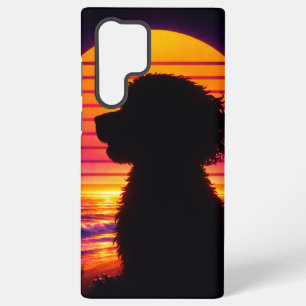 Coque Samsung Galaxy Étui Cockapoo - Cadeau Rétro pour Amoureux de Chie