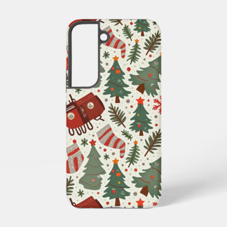 Coque Samsung Galaxy Étui de Noël pour Samsung Galaxy S22