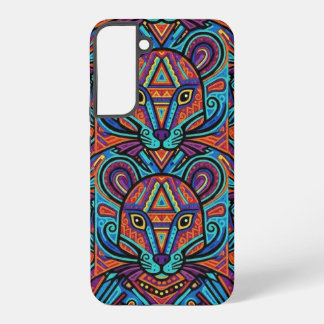 Coque Samsung Galaxy Étui de téléphone à l'esprit animal vibrant Huicho