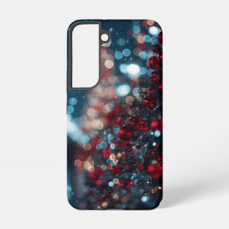 Coque Samsung Galaxy Étui de téléphone ambiance sapin de Noël 