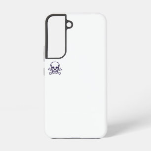 Coque Samsung Galaxy Étui de téléphone blanc Skull n Bones pour Samsung