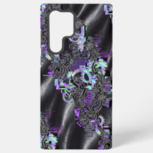 Coque Samsung Galaxy Étui de téléphone en dentelle à pépin romantique c